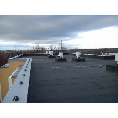 Plochá střecha bitumenová
