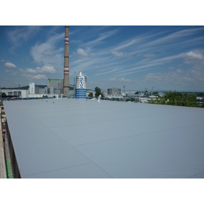 Plochá střecha kotvená